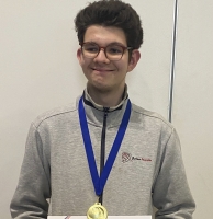 Noan Losfeld, médaillé d'or au concours MAF national 2023