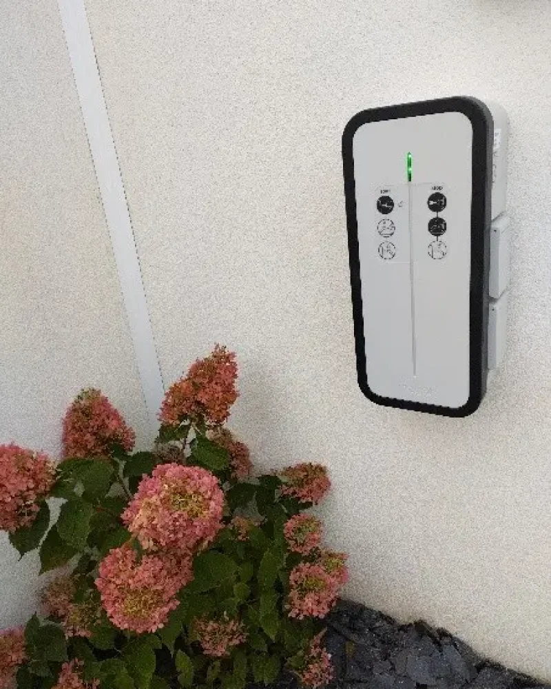 Réalisation de bornes de recharge par l'entreprise Bulteau Securelec, électricien et chauffagiste au Fenouiller près de Challans