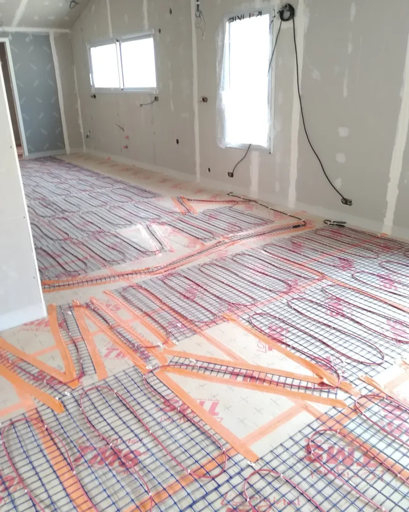 Réalisation de chauffage par l'entreprise Bulteau Securelec, électricien et chauffagiste au Fenouiller près de Challans