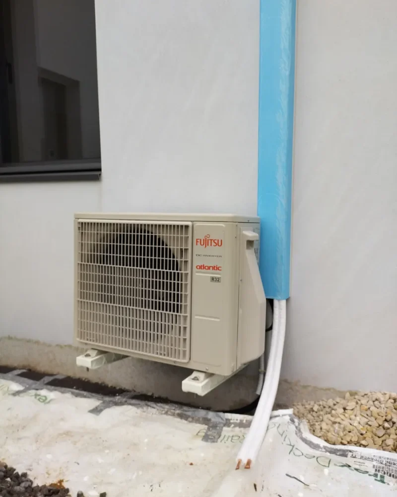 Réalisation de climatisation par l'entreprise Bulteau Securelec, électricien et chauffagiste au Fenouiller près de Challans